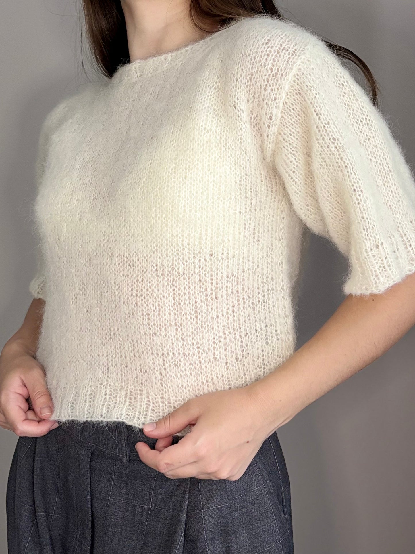Aura Tee - Alpaca Silk